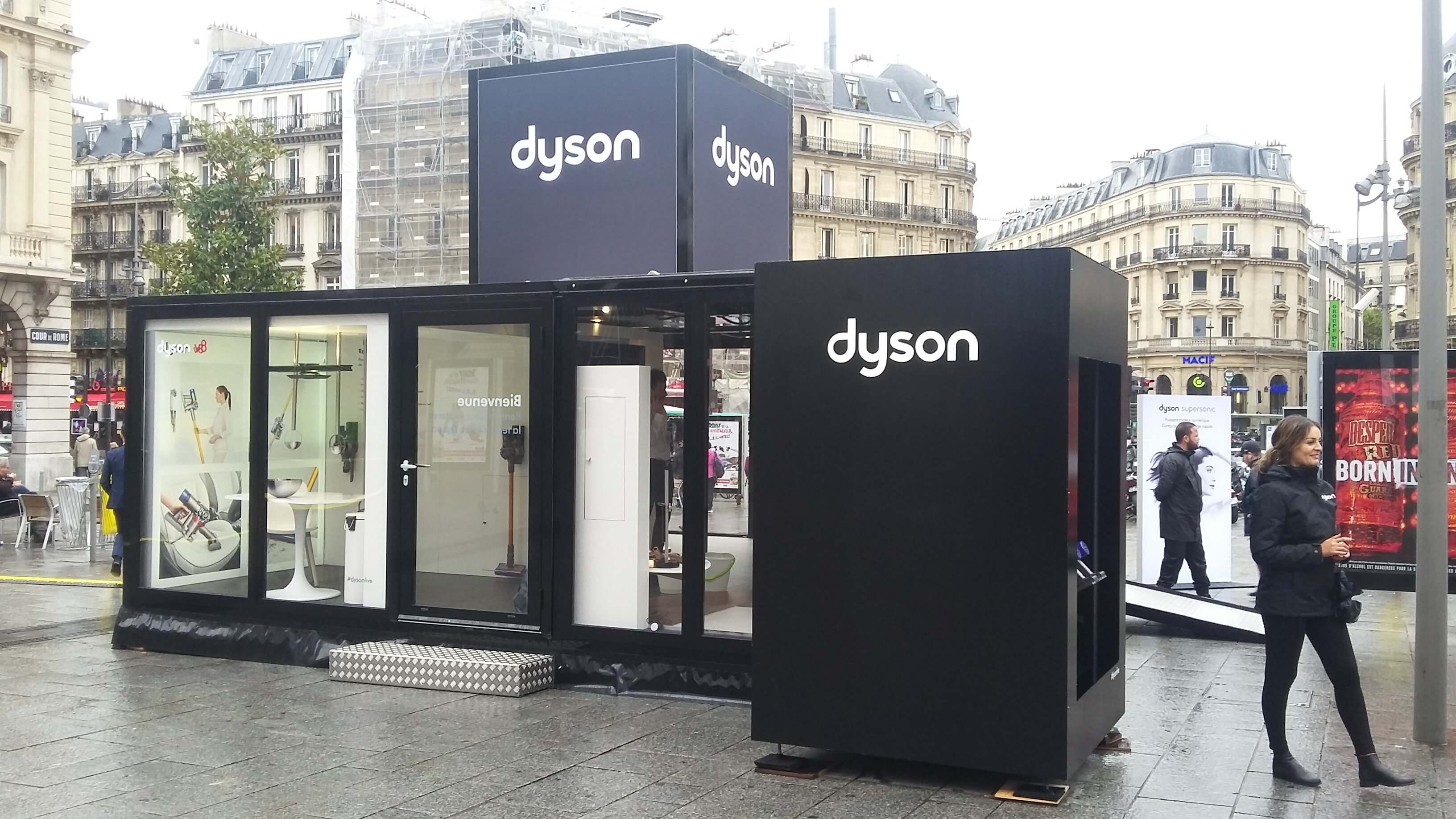 Dyson City Rising - Pop'Up Store Evénementiel Globe